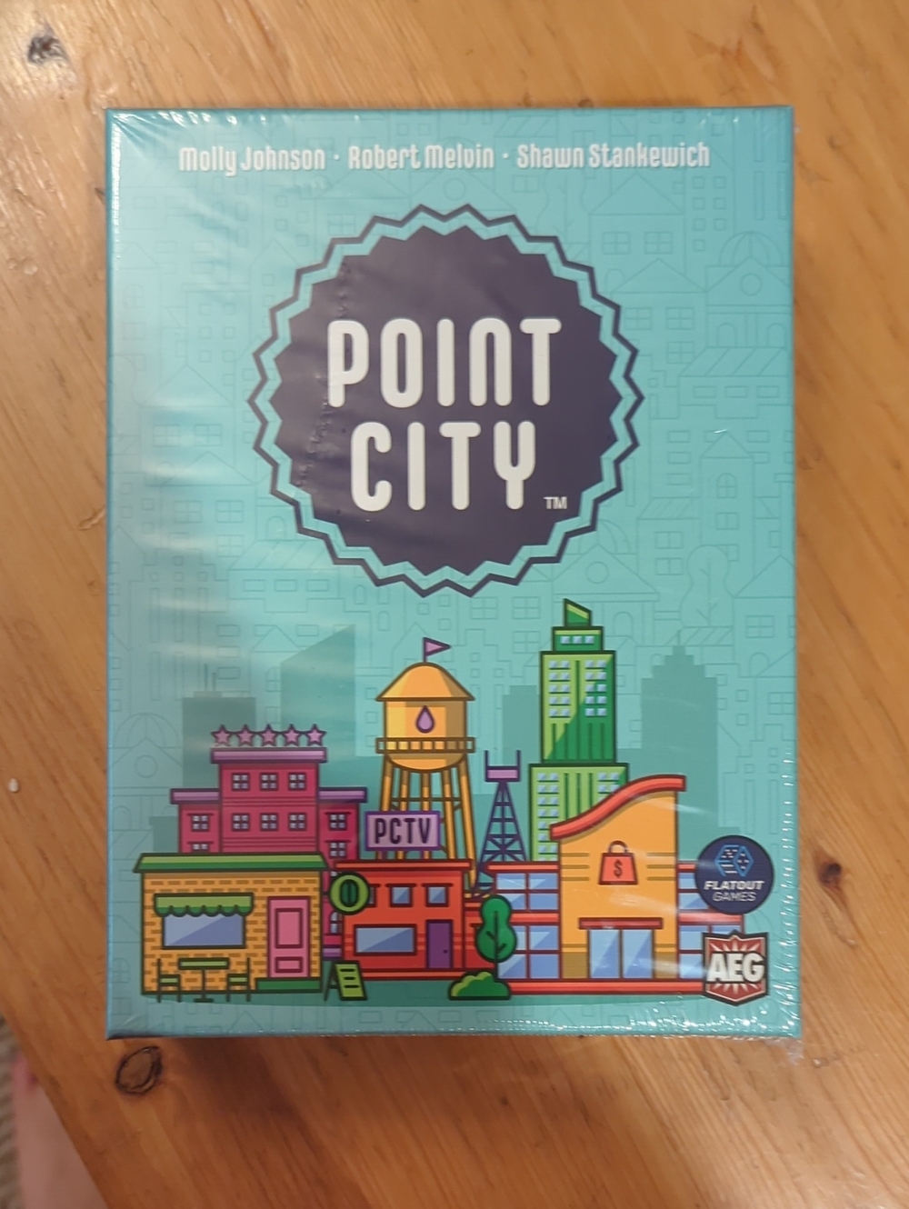 Point City Board Game by - Teal Box